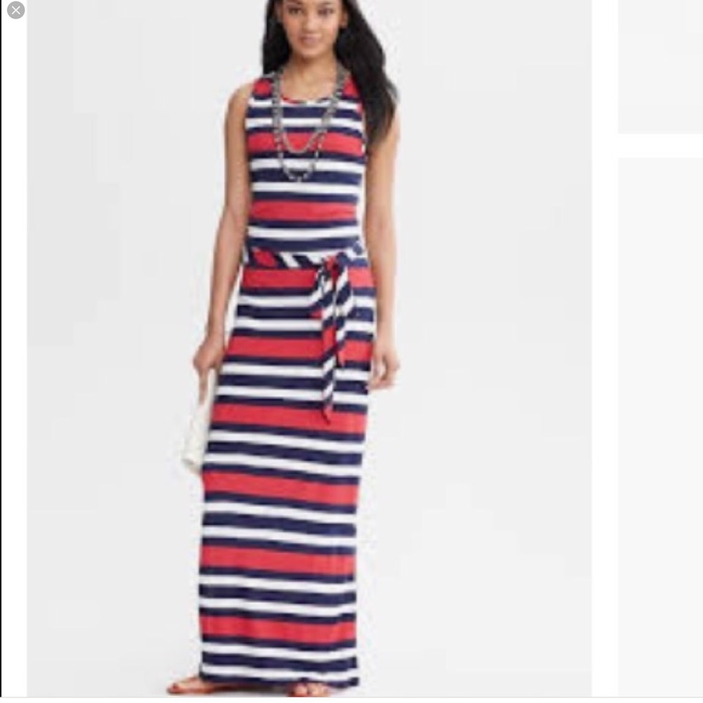 Banana Republic Maxi Dress Perfect for 4th of July